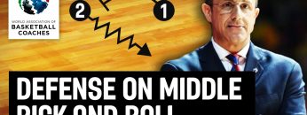 Defense On Middle Pick And Roll – Ettore Messina – Basketball Fundamentals
