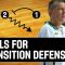 Drills for Transition Defense – Andrej Lemanis – Basketball Fundamentals