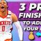 3 SLITHERY PRO Finishing Moves To Finish At The Basket! Be a GIANT SLAYER!