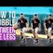 How To DRIBBLE A BASKETBALL Between The Legs Like a PRO!