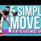5 Simple Basketball Moves ANYONE CAN DO! [WORKS LIKE 🤯 ]