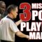 Become A better Post Player | 3 Mistakes To Avoid | Pro Training Basketball