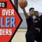 2 Ways On How To Finish Over Taller Defenders | Pro Training Basketball