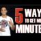 Top 5 Ways To Get More Playing Time | Pro Talk #2 | Pro Training Basketball