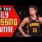 How To: Improve Your Passing | Daily Passing Routine | Pro Training Basketball