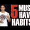 5 Habits EVERY Basketball Player Should Have | Pro Talk #1 | Pro Training Basketball