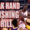 Weak Hand Finishing Drill | Pro Training Basketball