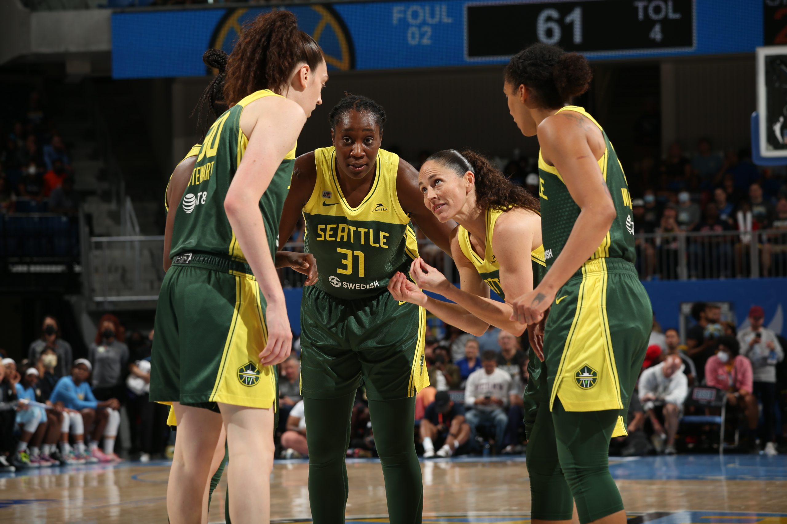 Seattle Storm Set WNBA Record With 37 Assists in Win Over Chicago Sky