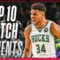 Giannis Antetokounmpo’s Top 10 Clutch Plays of the 2021-22 NBA Season