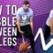 How To Dribble A Basketball BETWEEN The Legs! 🏀  Dribble Between The Legs EASY!