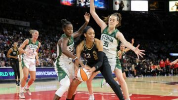 A’ja Wilson Outduels Breanna Stewart and Leads Las Vegas to