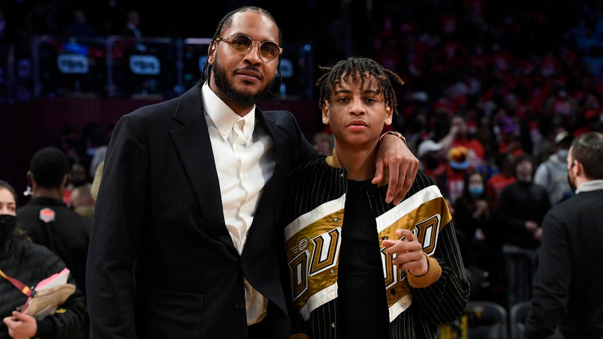 Kiyan Anthony, Carmelo Anthony's son, receives basketball offer from Syracuse