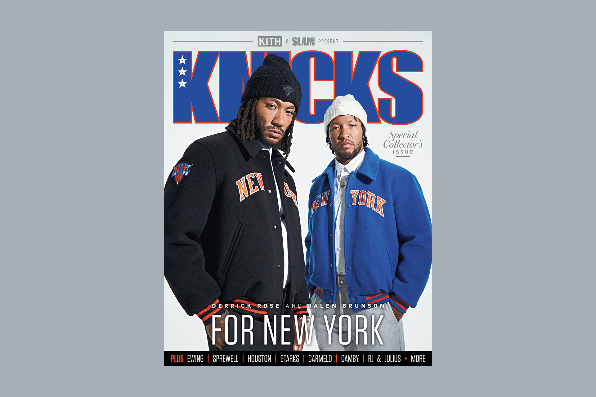 SLAM & Kith Present KNICKS Covers the Past, Present and Future of the New York Knicks