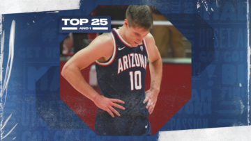 College basketball rankings: Arizona tumbles in Top 25 And 1