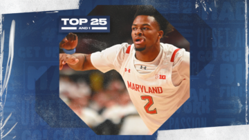 College basketball rankings: Maryland falls from Top 25 And 1