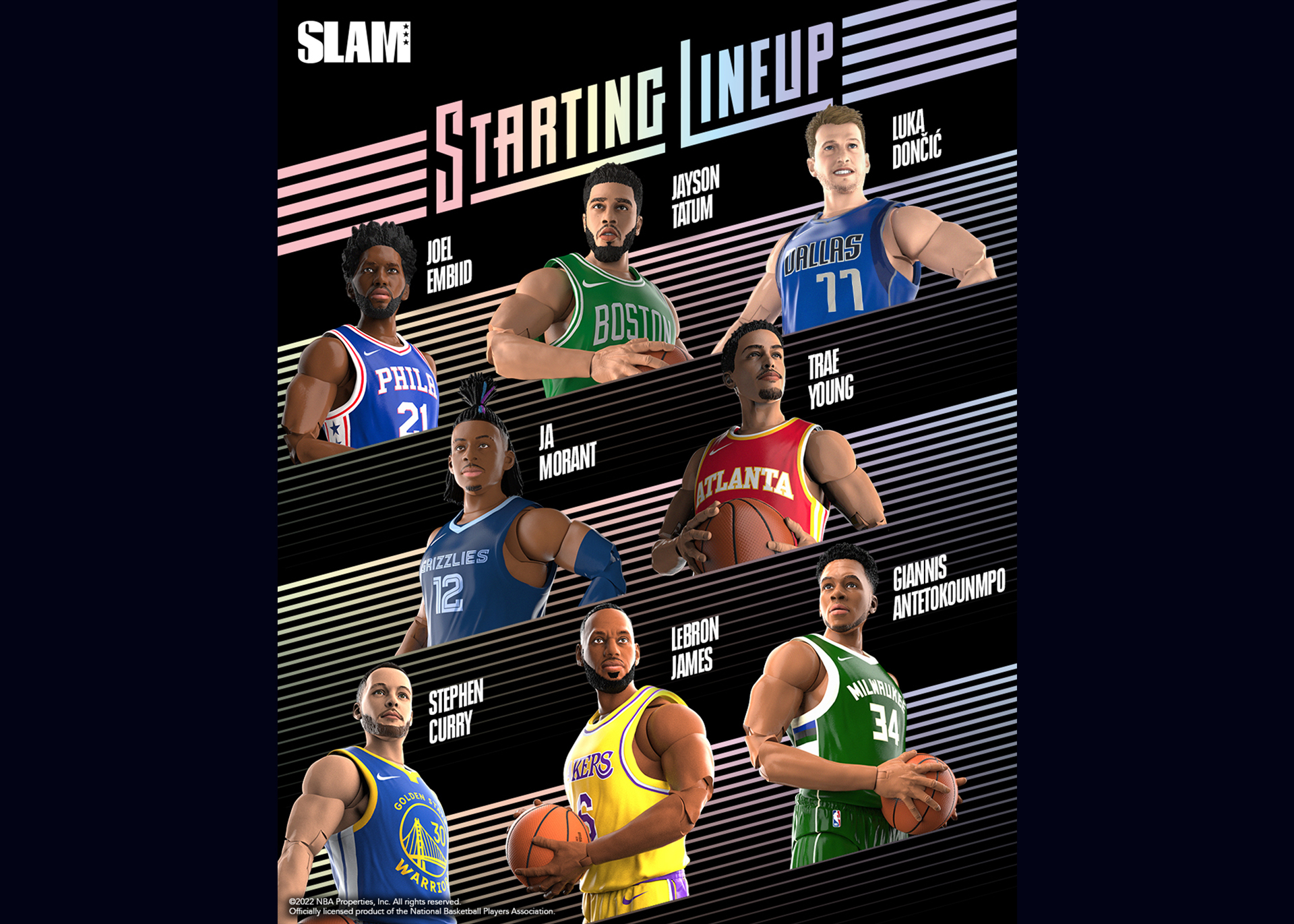 The Rebirth of Cool: Starting Lineup is Back with the First in a Series of NBA Action Figures