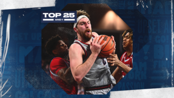 College basketball rankings: Gonzaga falls out of top 10 after