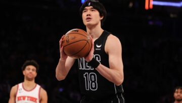 After Leading the League in Three-Point Percentage, Yuta Watanabe is