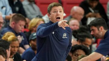 Merrimack coach reacts to Fairleigh Dickinson’s upset over Purdue: ‘We