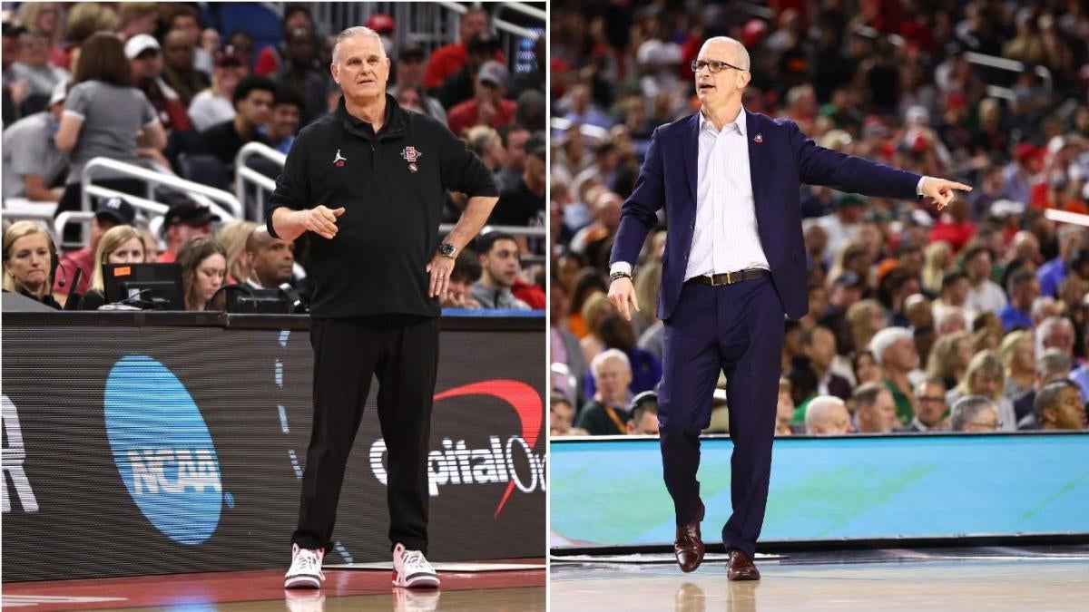 2023 NCAA Championship: UConn's Dan Hurley, San Diego State's Brian Dutcher both sons of established coaches