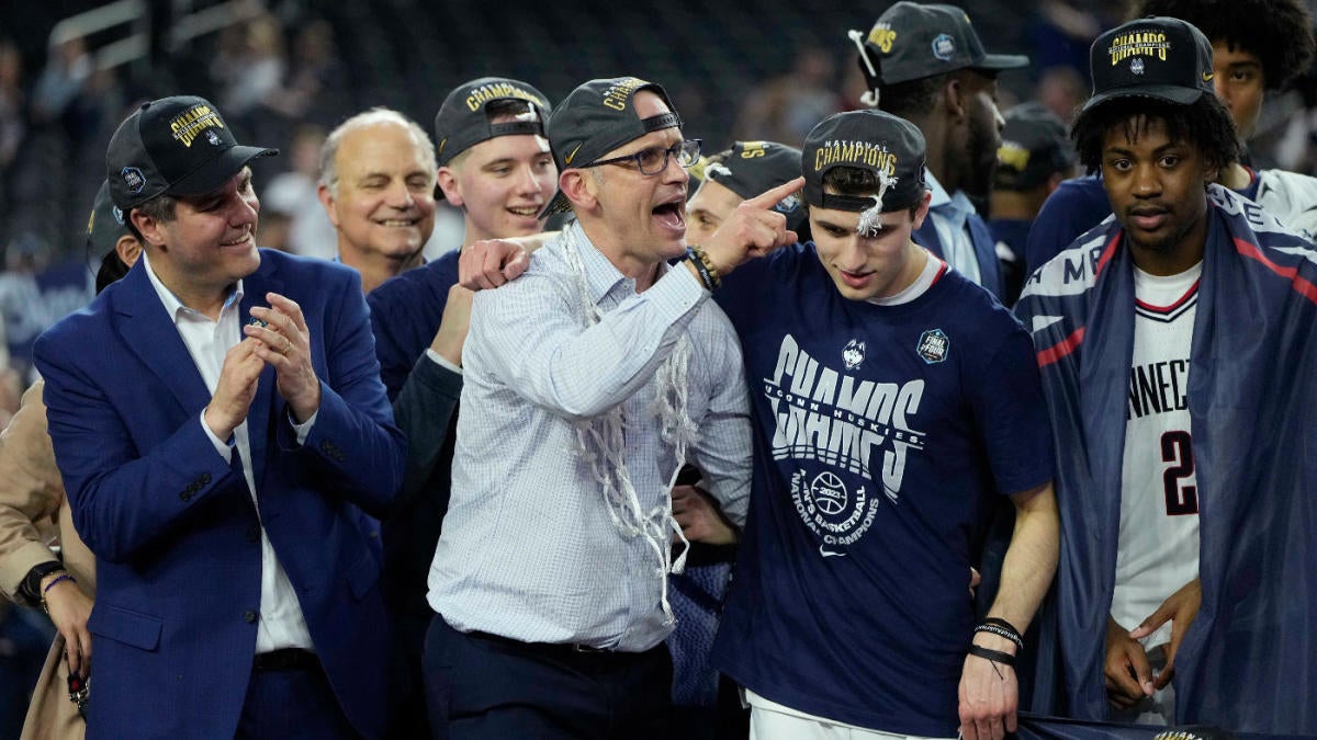 Now elite, UConn joins college basketball's blue-blood programs after winning its fifth NCAA Tournament title
