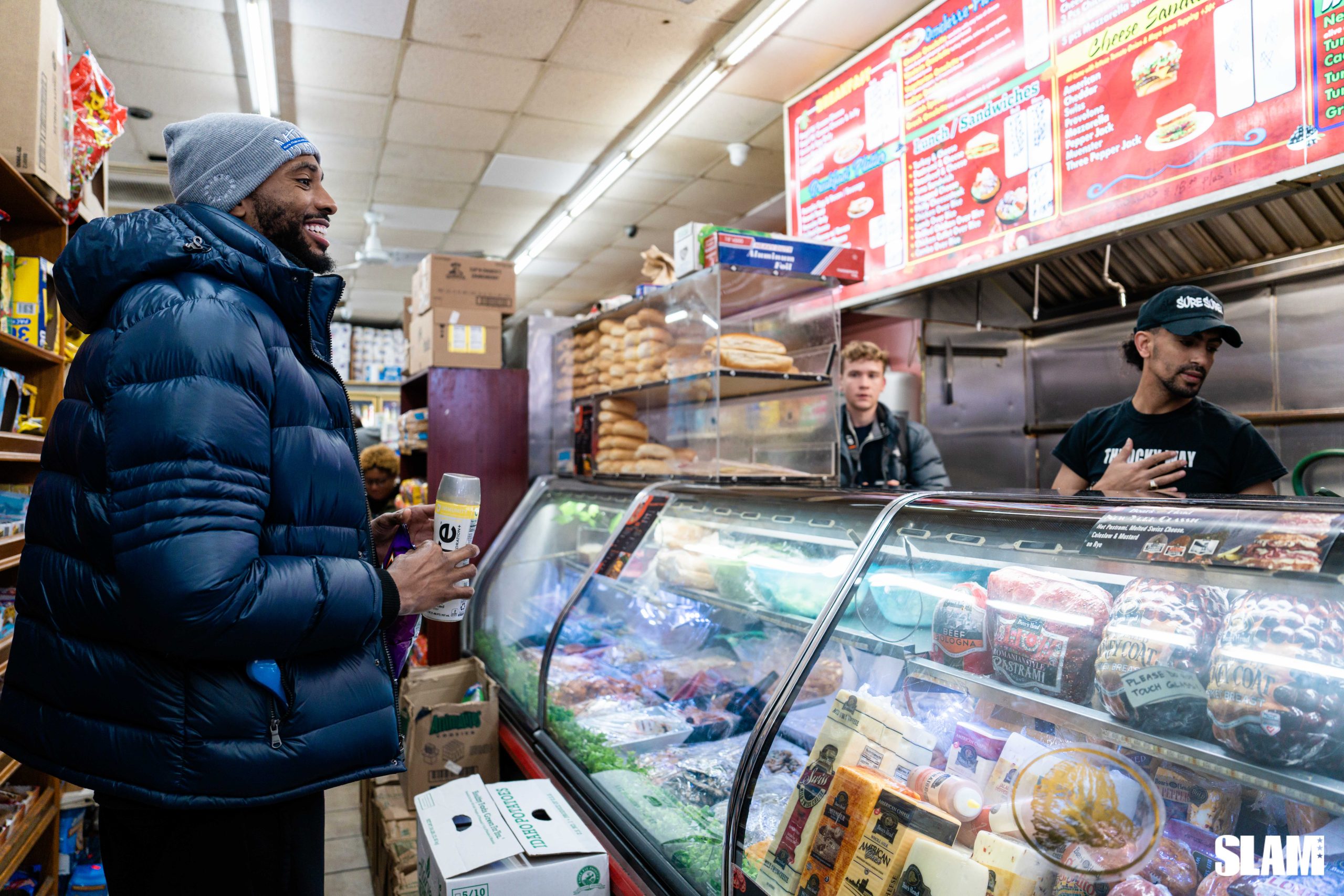 WATCH: We took Nets Star Mikal Bridges Around Brooklyn for His First-Ever Chopped Cheese, Subway Ride and More