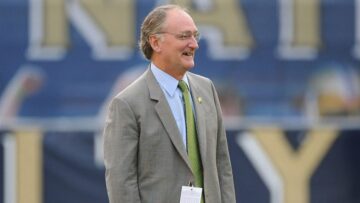 Jack Swarbrick to step down as Notre Dame AD, NBC