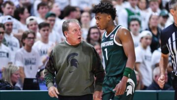 College basketball rankings: Michigan State plummets in Coaches Poll after