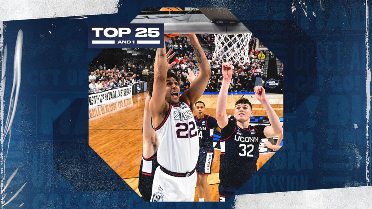 College basketball rankings: Gonzaga battles UConn in a battle of heavyweights before loaded Saturday
