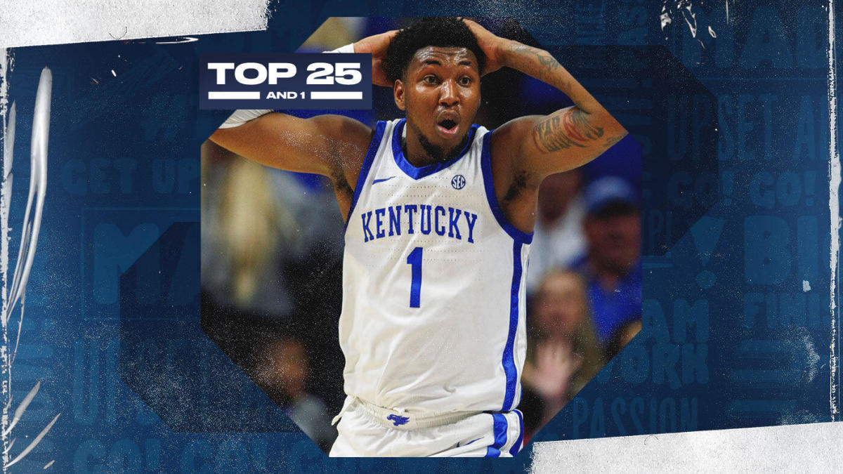College basketball rankings: Kentucky drops in Top 25 And 1 after home loss to UNCW caps a wild day of upsets