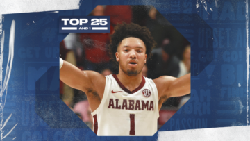 College basketball rankings: Alabama enters Top 25 And 1 after