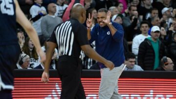 Georgetown coach Ed Cooley returns to Providence, but handles loss,