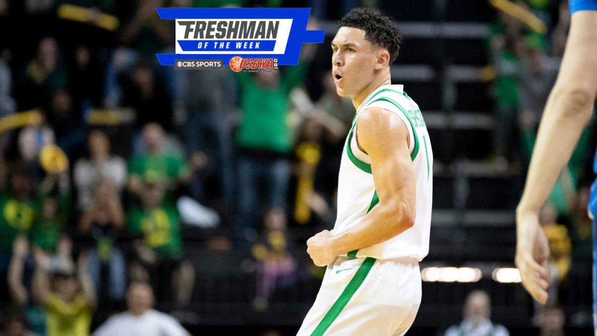 Ranking college basketball's best freshmen: Oregon's Jackson Shelstad earns Freshman of the Week honors