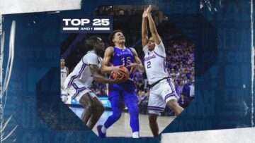 College basketball rankings: Kansas drops in Top 25 And 1