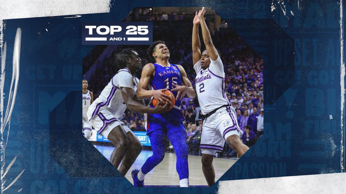 College basketball rankings: Kansas drops in Top 25 And 1 after road loss to Big 12 rival Kansas State