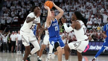 WATCH: Kentucky’s Reed Sheppard caps best game in career with